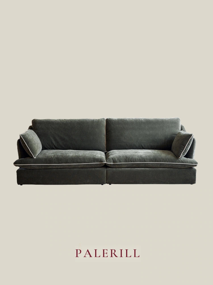 Deep-Seat Fabric Sofa Bed — AMF0040, view 1