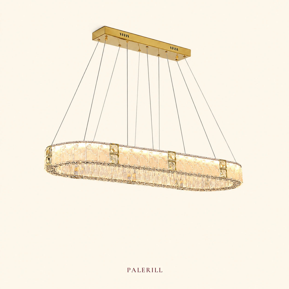 AM0056 · Modern Minimalist Crystal Chandelier for Dining Rooms · 18 Configurations — AM0056, view 1