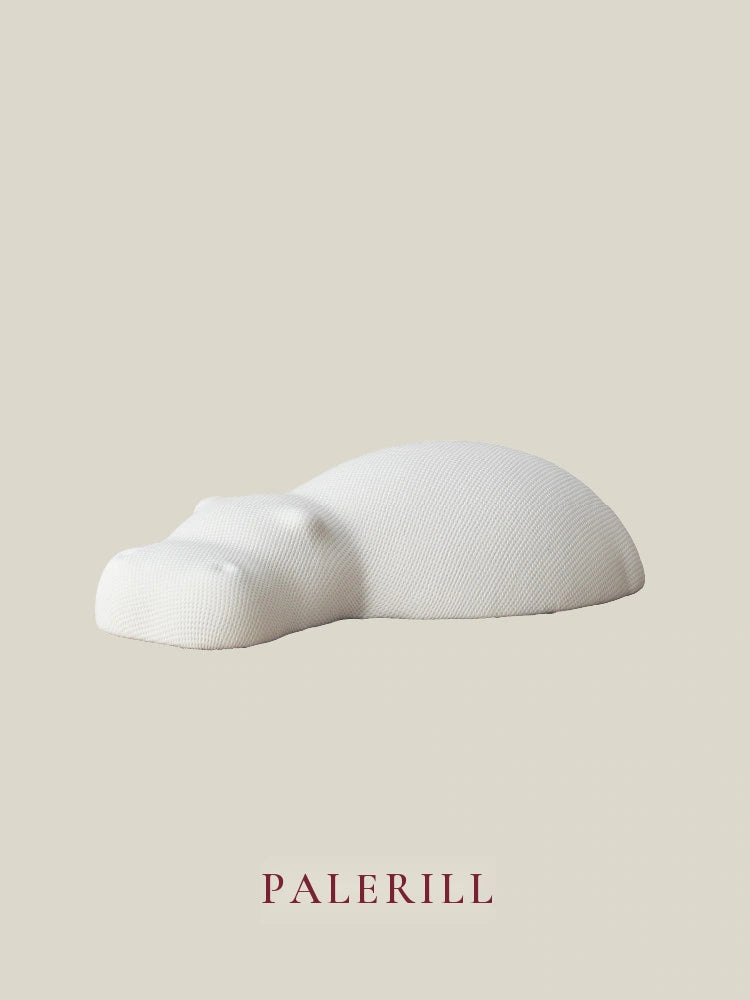 Hippo-Shaped Floor Pouf — AMF0061, view 1