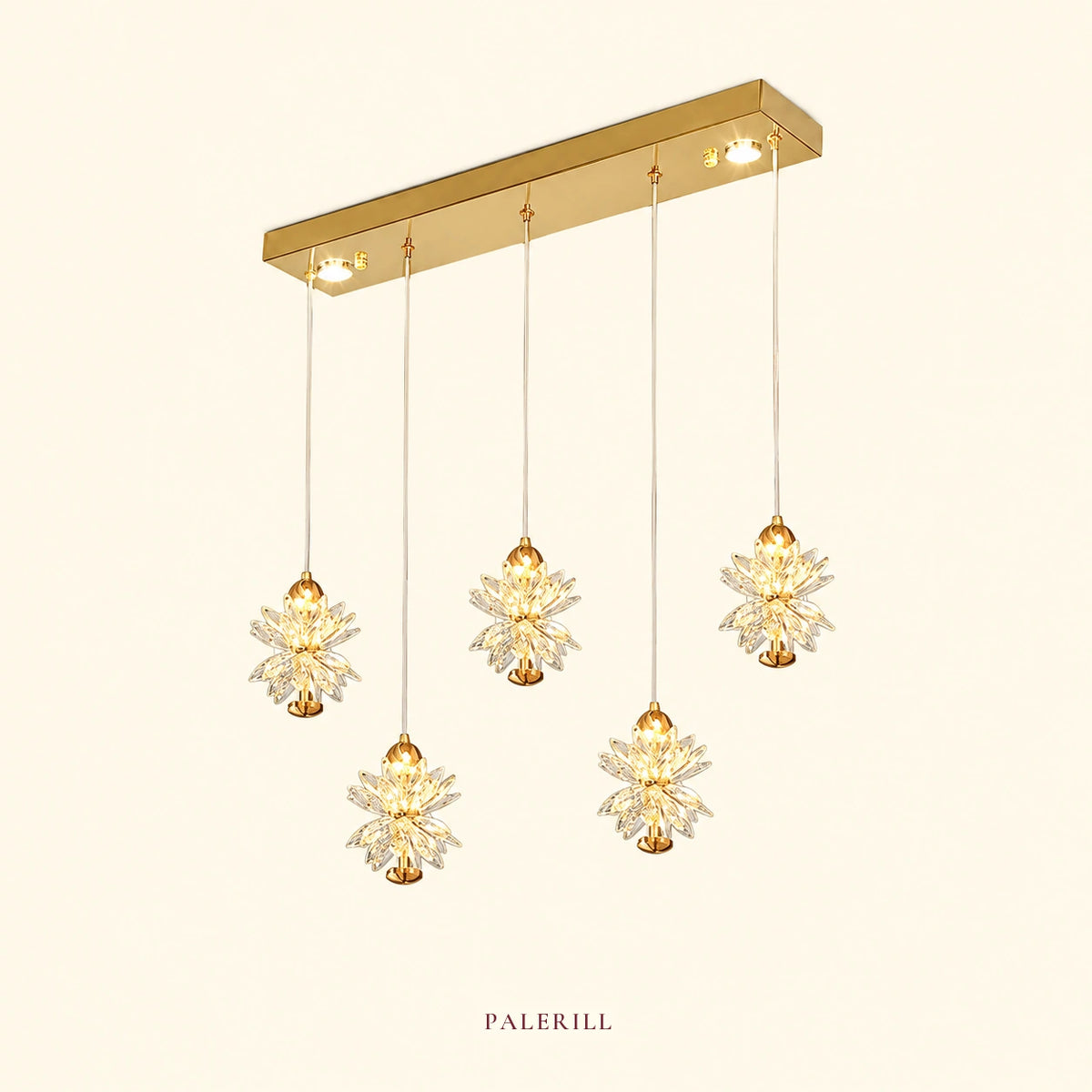 AM0058 · Modern Minimalist Crystal Chandelier · 4 Configurations — AM0058, view 1