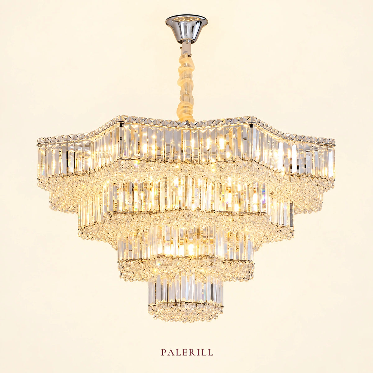 AM0049 · Modern Minimalist Crystal Chandelier for Dining Rooms · 4 Configurations — AM0049, view 1