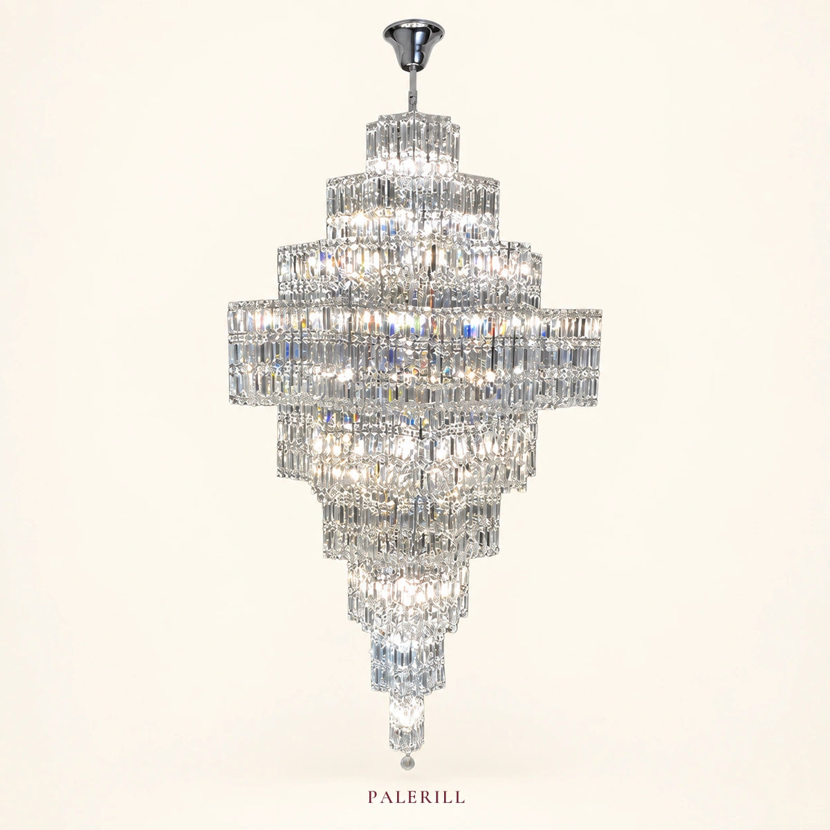 AM0008 · Modern Minimalist Crystal Chandelier for Living Spaces · 7 Configurations — AM0008, view 1