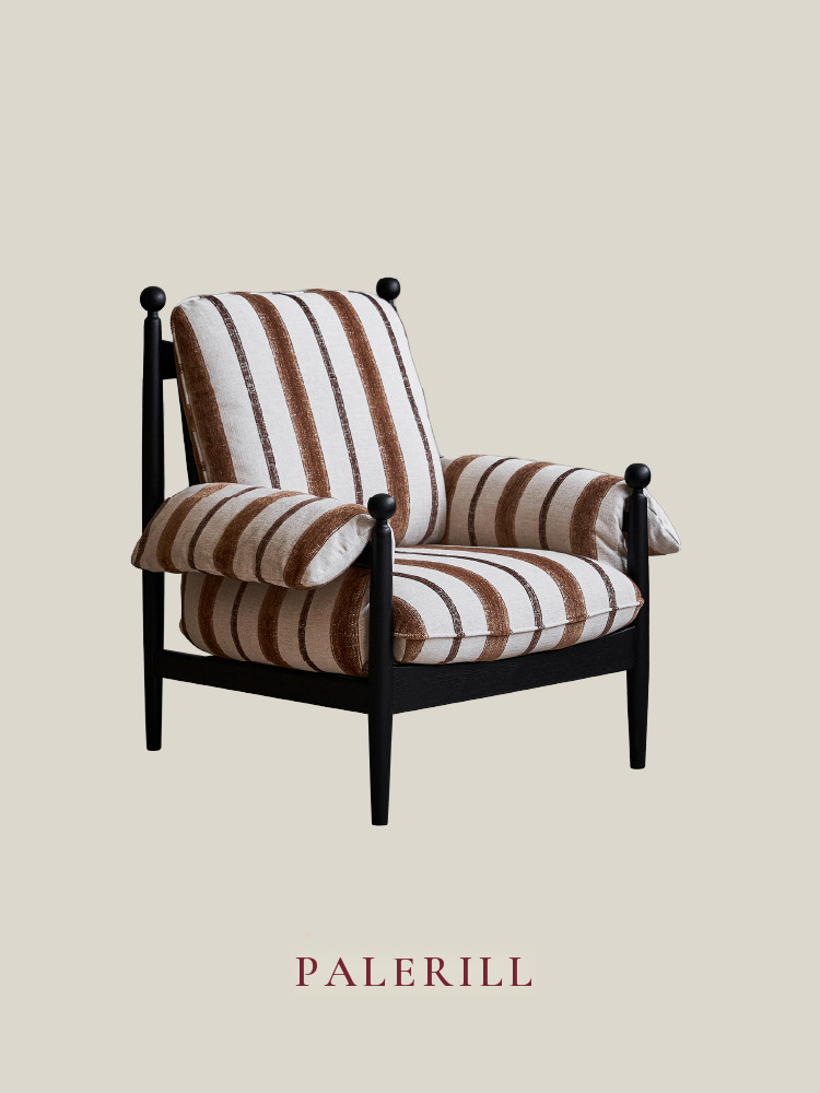High-Back Ash Lounge Chair — AMF0045, view 2