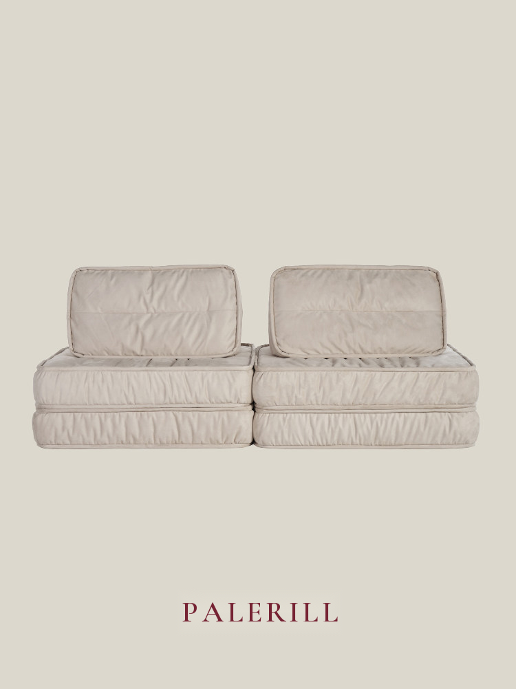 Soft Modular Fabric Sofa — AMF0028, view 2
