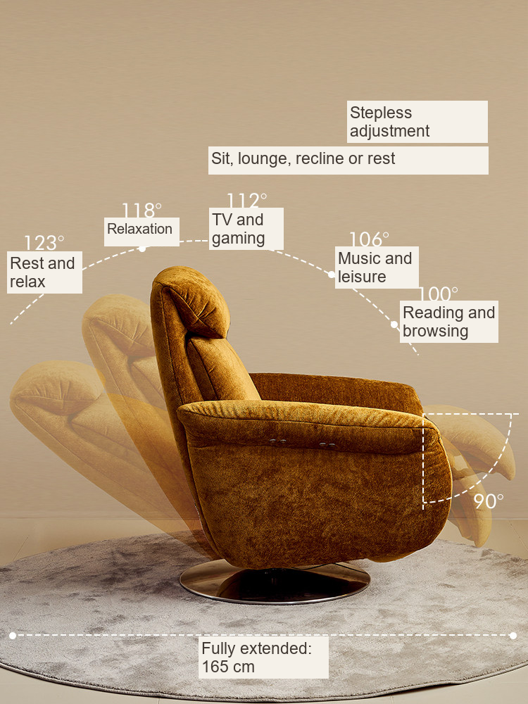 Electric Adjustable Lounge Chair — AMF0055, view 4