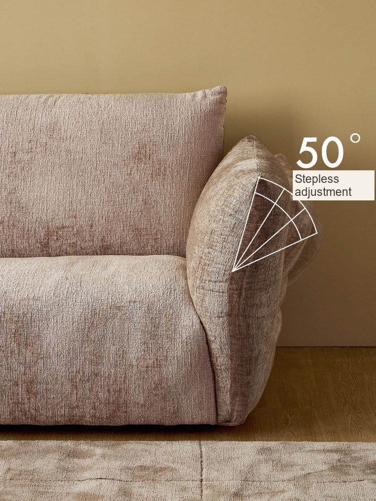 Soft Upholstered Straight Sofa — AMF0026, view 4