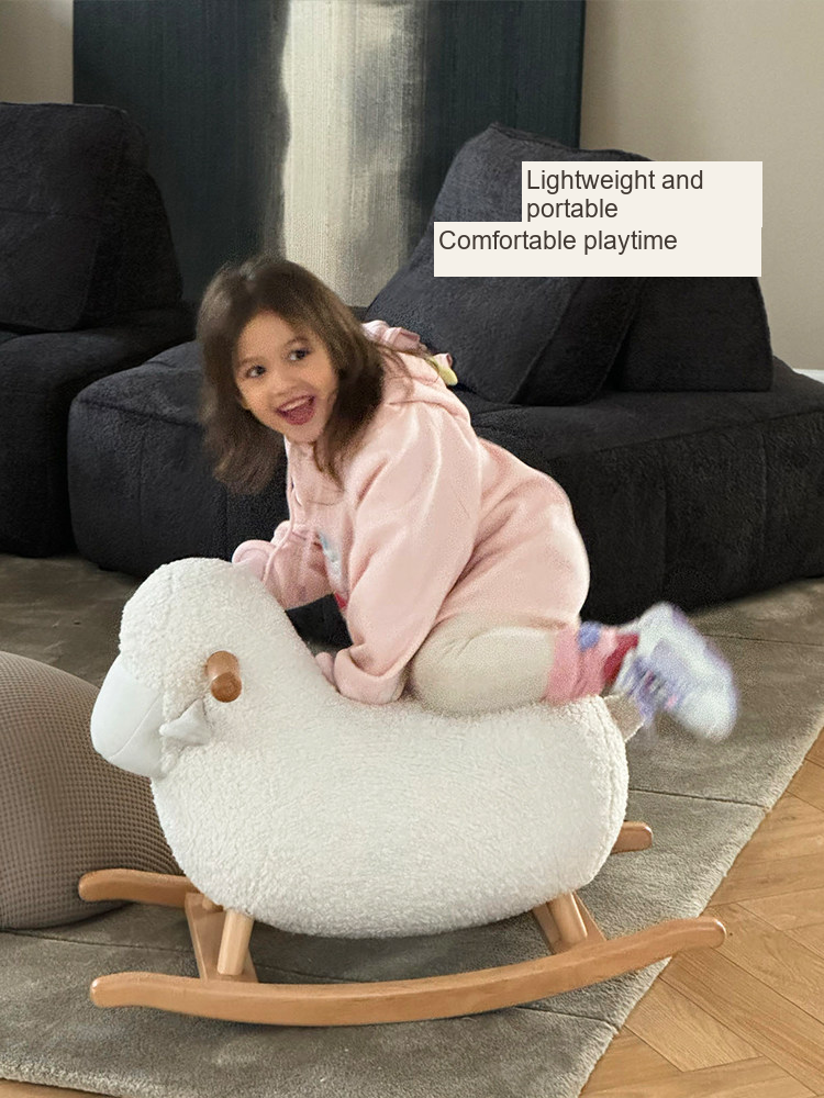 Wooden Rocking Chair — AMF0012, view 4