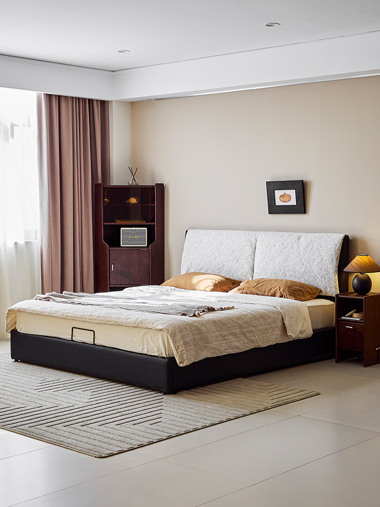 Upholstered Bed with Removable Back Cushions — AMF0049, view 6