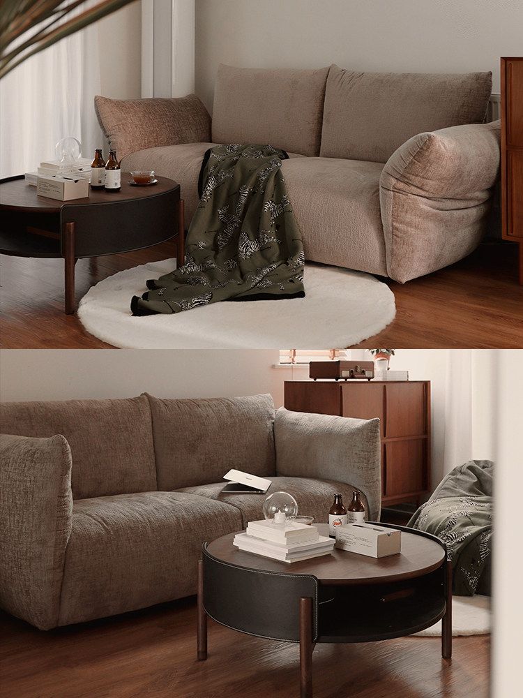 Soft Upholstered Straight Sofa — AMF0026, view 6