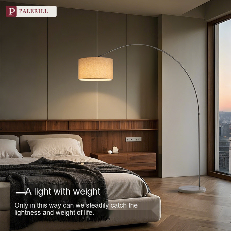 PALERILL | Modern Minimalist Arc Floor Lamp, Luxury Edition
