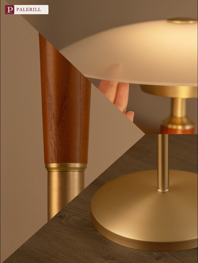 PALERILL | Mid-Century Ambient Floor Lamp, Full Spectrum