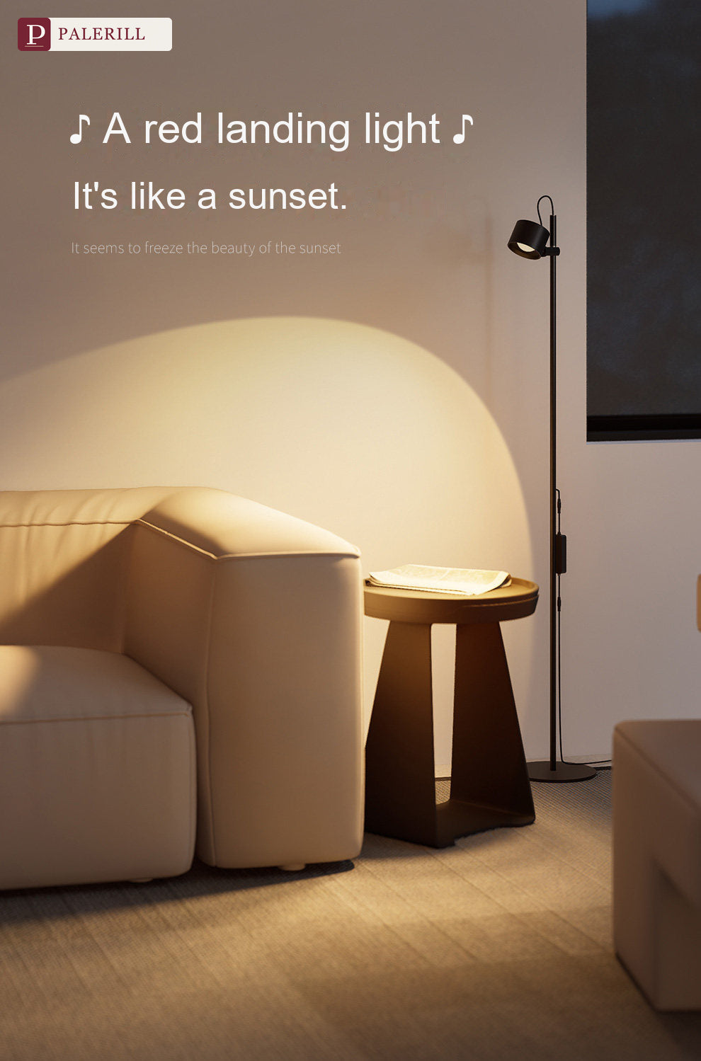 PALERILL | Full-Spectrum Eye-Care Floor Lamp