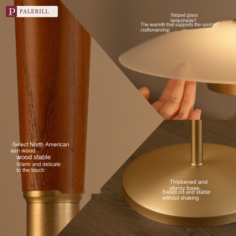 PALERILL | Mid-Century Ambient Floor Lamp, Full Spectrum