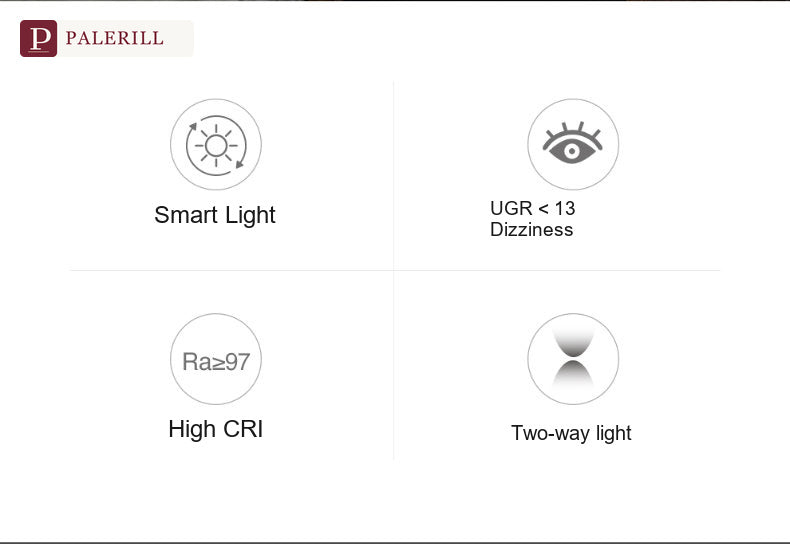 PALERILL | Full-Spectrum Dimmable Wall Reading Light
