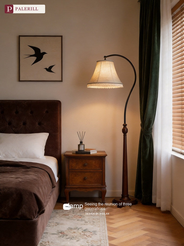PALERILL | American Vintage Bedside Floor Lamp