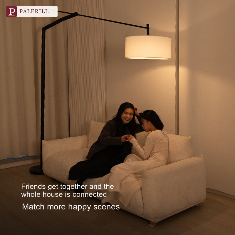 PALERILL | Statement Arc Floor Lamp for Living Room