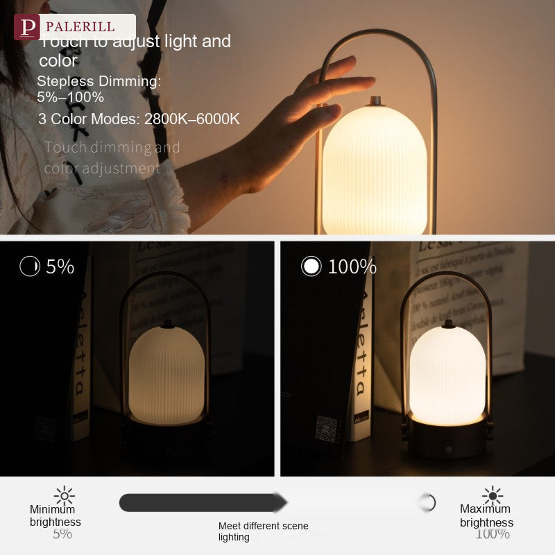 PALERILL | Rechargeable Portable Nursery Night Light