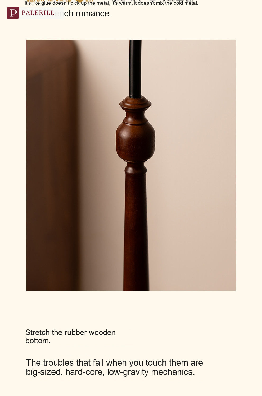 PALERILL | American Vintage Bedside Floor Lamp