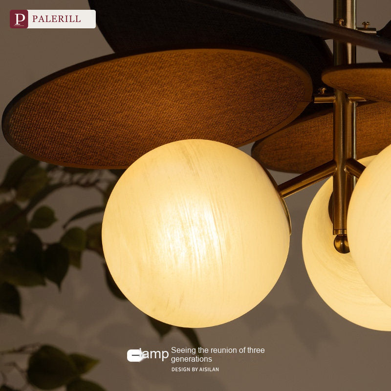 PALERILL | Mid-Century Raffia Pendant Light, Song Aesthetic