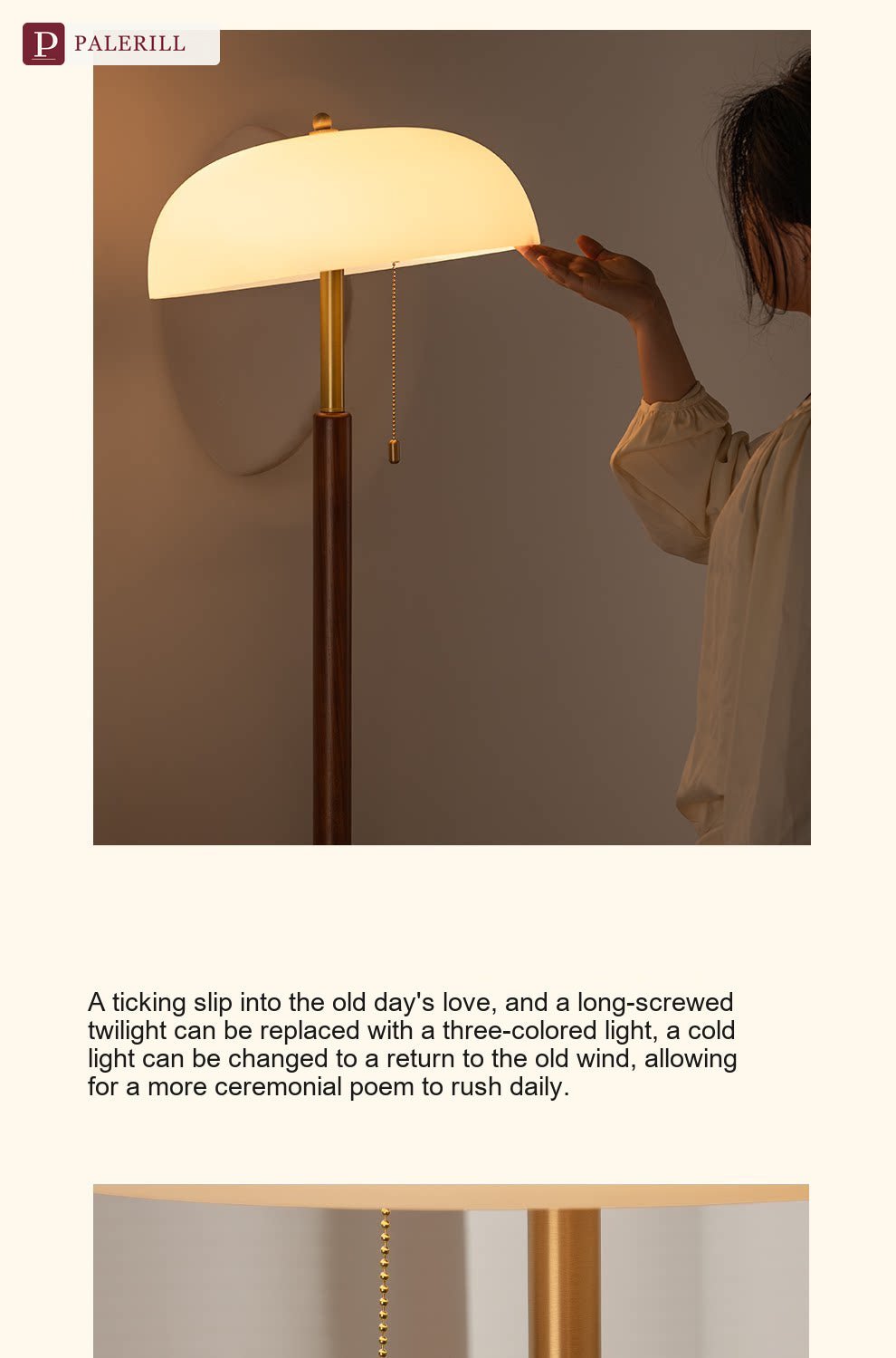 PALERILL | Italian Luxury Mid-Century Bedside Table Lamp