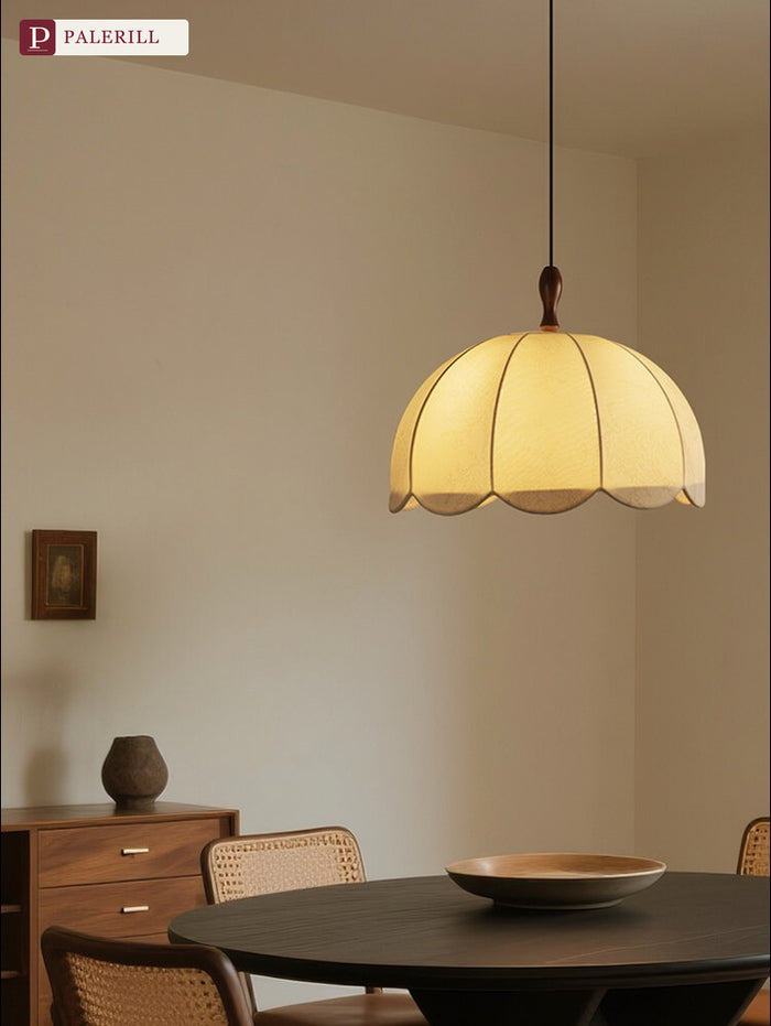 PALERILL | French Fabric Flower Pendant Light