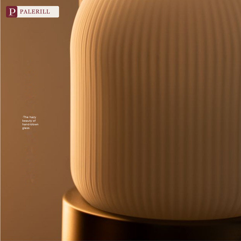 PALERILL | Rechargeable Glazed Glass Night Light with Eye-Care Glow