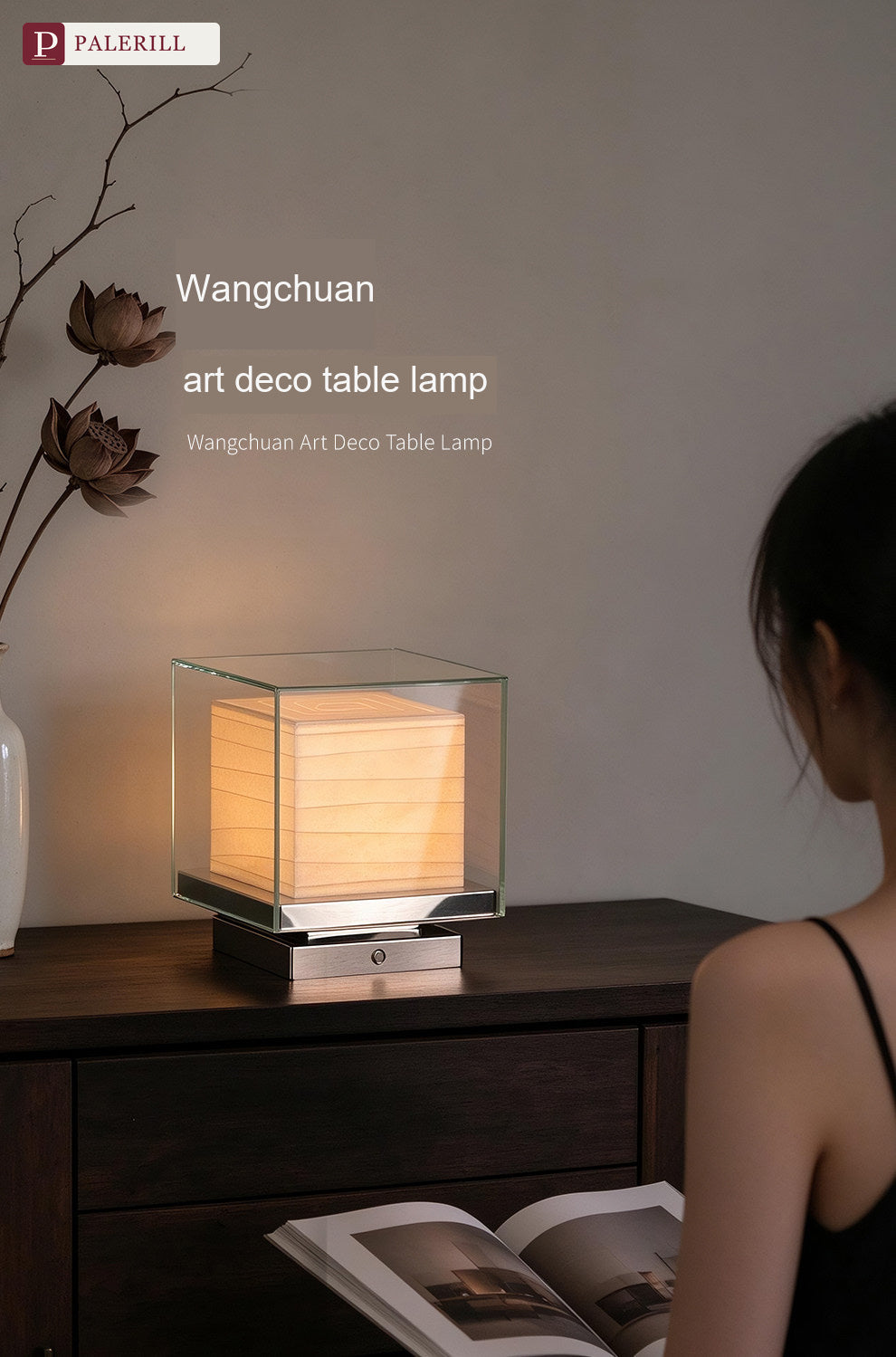 PALERILL | Bauhaus Japanese Rechargeable Table Lamp