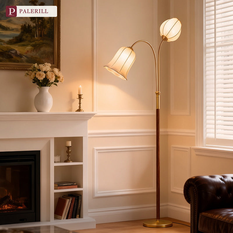 PALERILL | Light French Style Mid-Century Floor Lamp