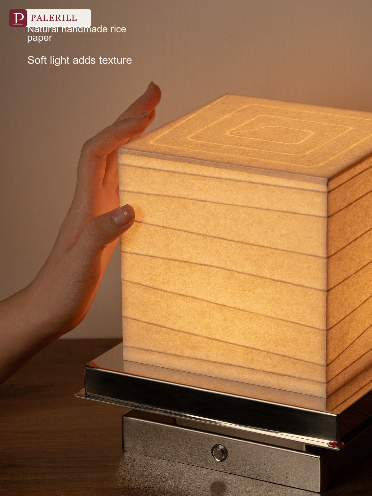 PALERILL | Bauhaus Japanese Rechargeable Table Lamp