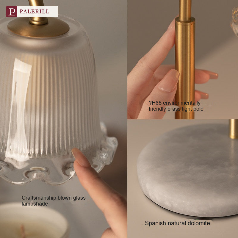PALERILL | Brass & Dolomite Fragrance Lamp