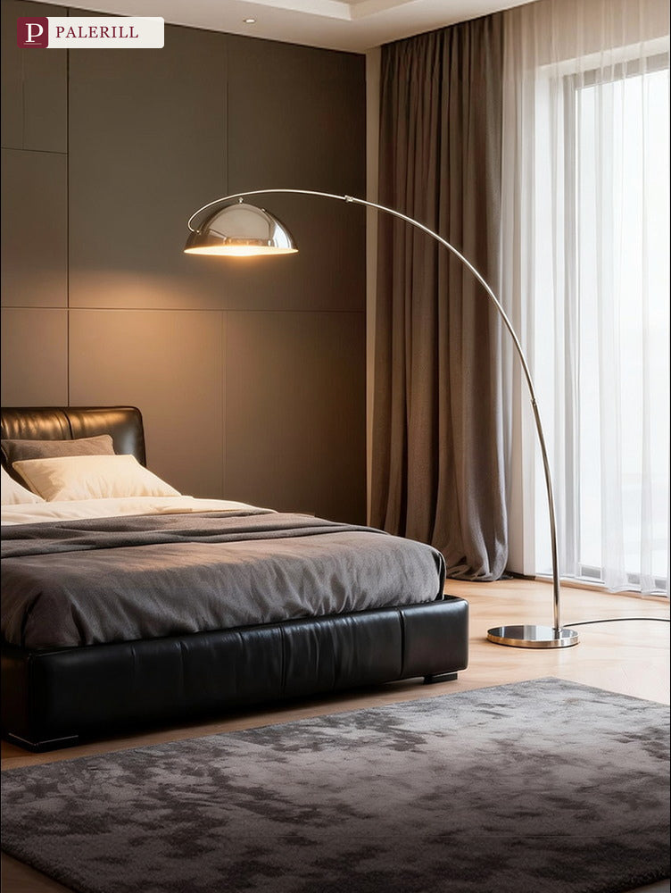 PALERILL | Luxury Arc Reading Floor Lamp