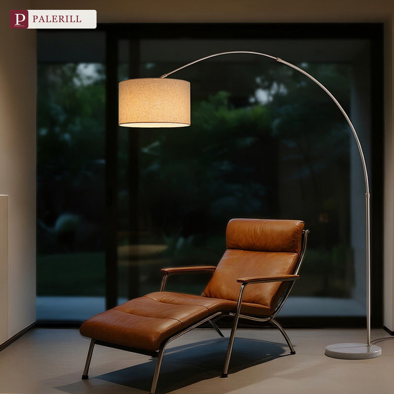 PALERILL | Modern Minimalist Arc Floor Lamp, Luxury Edition