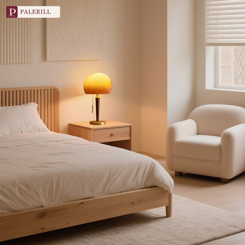 PALERILL | Sunset Mushroom Glass Table Lamp