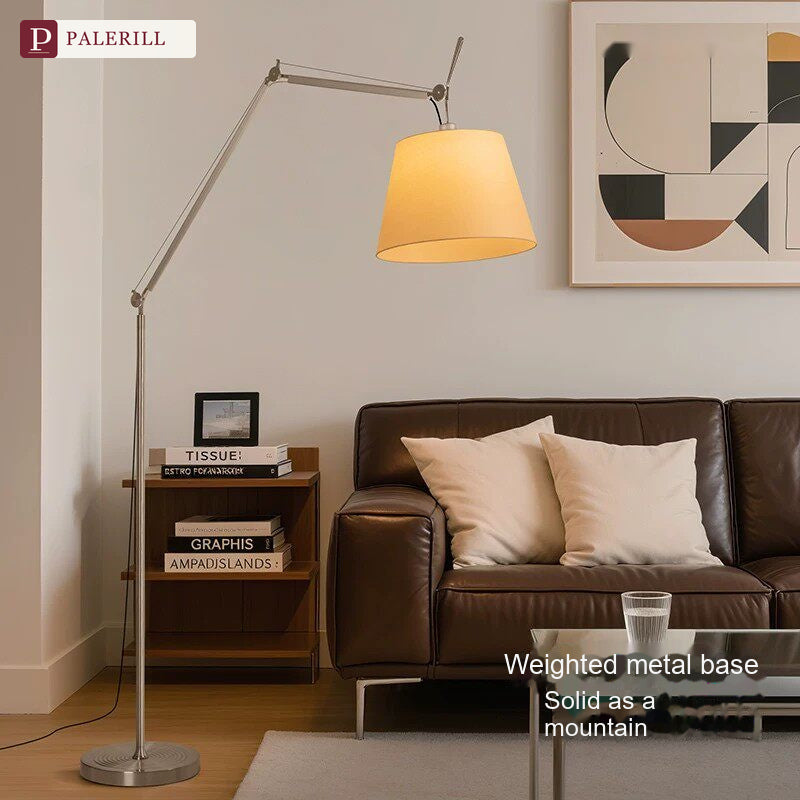PALERILL | Italian Swing-Arm Designer Floor Lamp