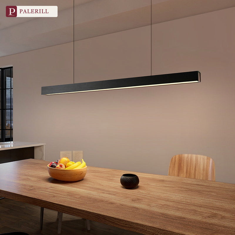 PALERILL | Linear Dining Pendant Light with Height Adjustment
