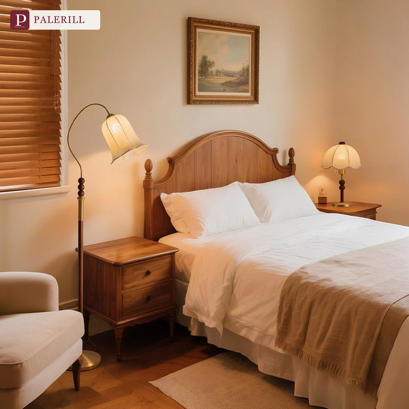 PALERILL | Nanyang Style Mid-Century Floor Lamp