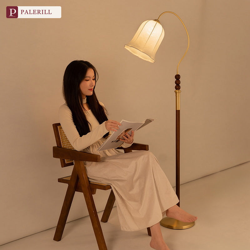 PALERILL | Nanyang Style Mid-Century Floor Lamp