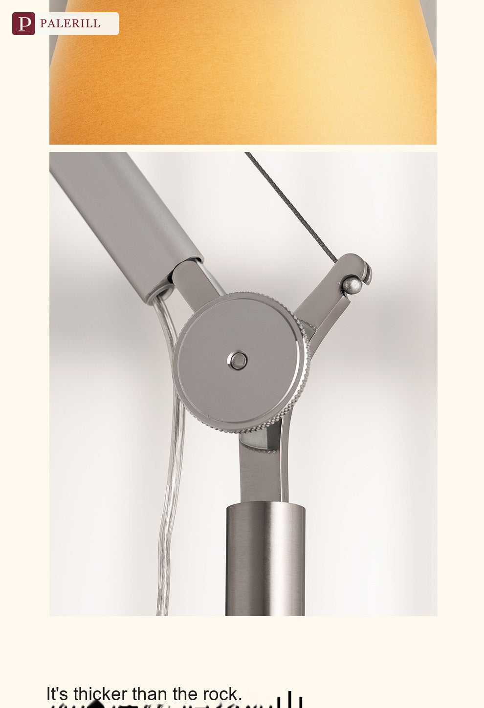PALERILL | Italian Swing-Arm Designer Floor Lamp