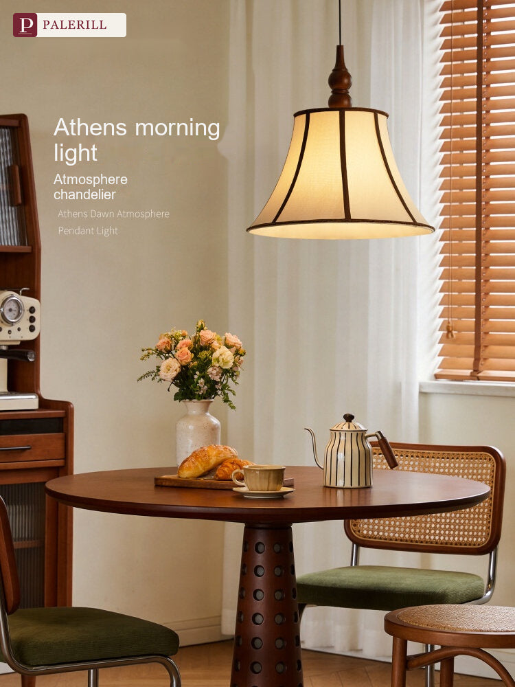 PALERILL | Mid-Century Fabric Dining Pendant Light