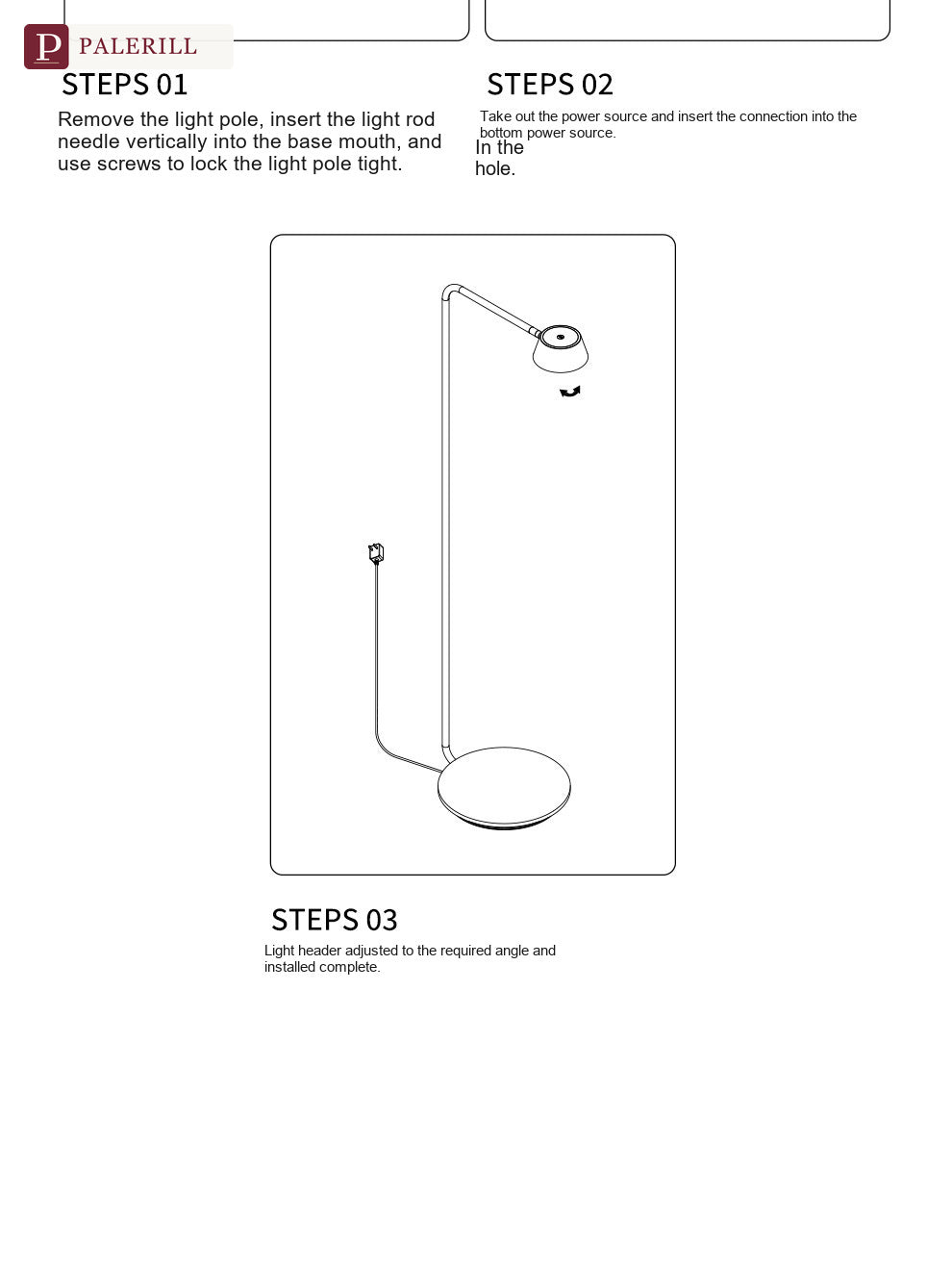 PALERILL | Full-Spectrum Touch-Dimmable Desk Lamp