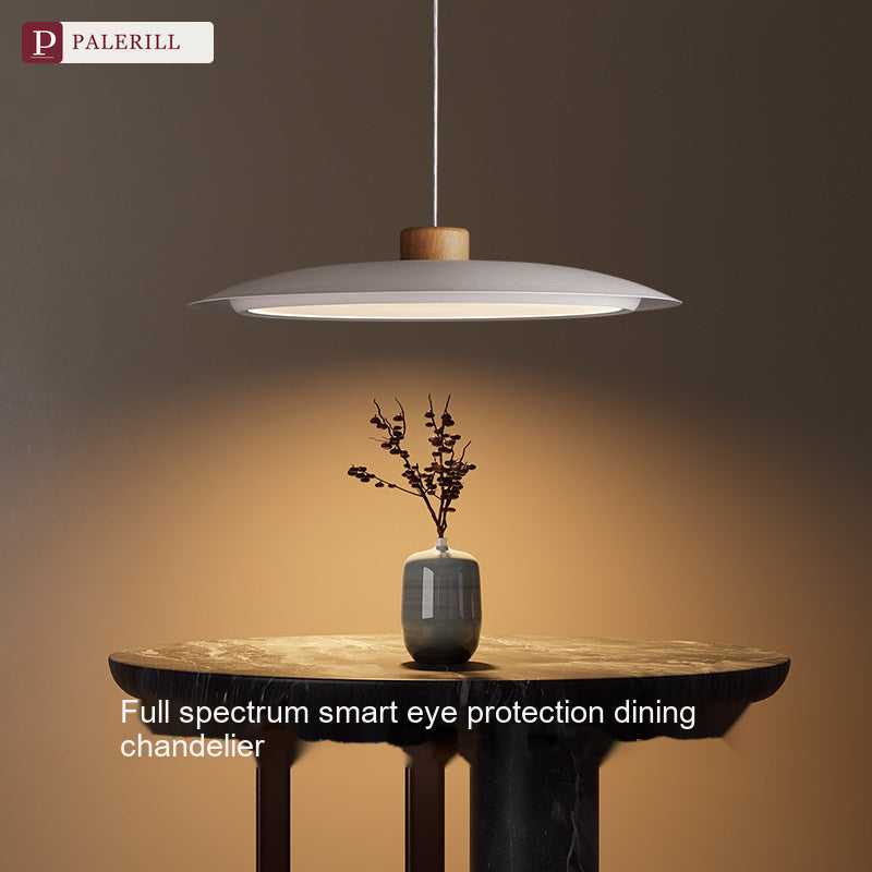 PALERILL | Full-Spectrum Wood-Tone Dining Pendant Light