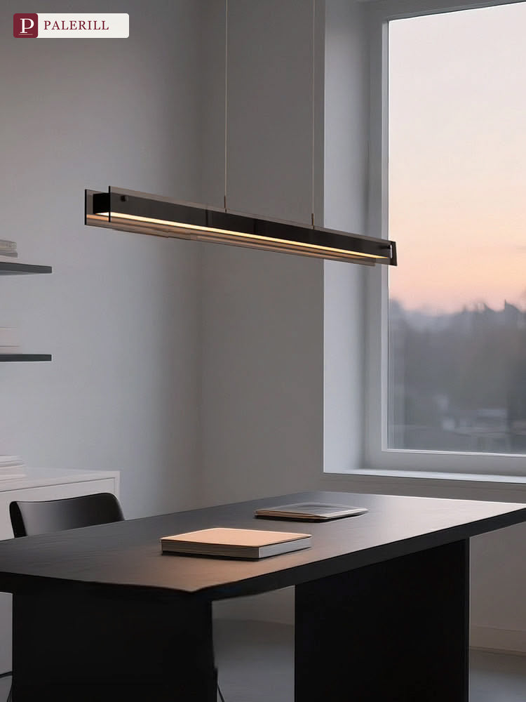 PALERILL | Smart Linear Glass Dining Pendant Light