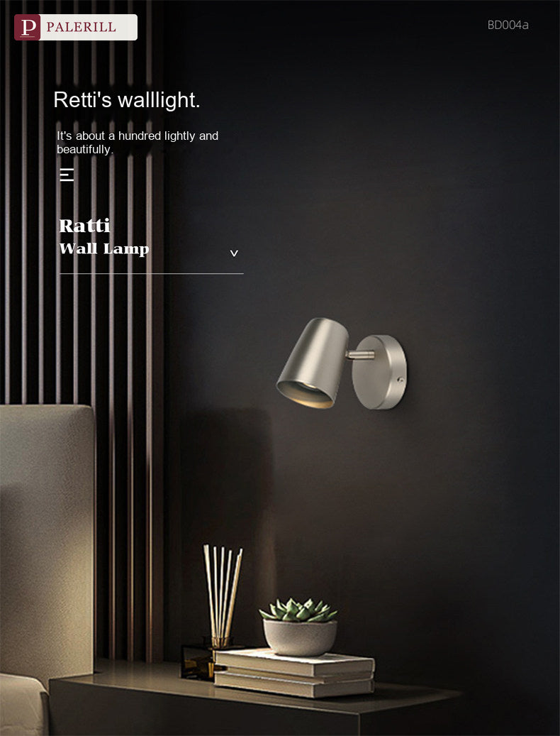 PALERILL | Full-Spectrum Wall Reading Light
