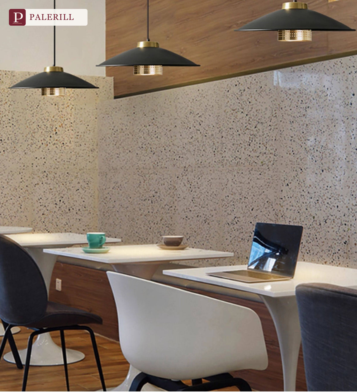 PALERILL | Minimalist LED Pendant Light for Dining & Commercial