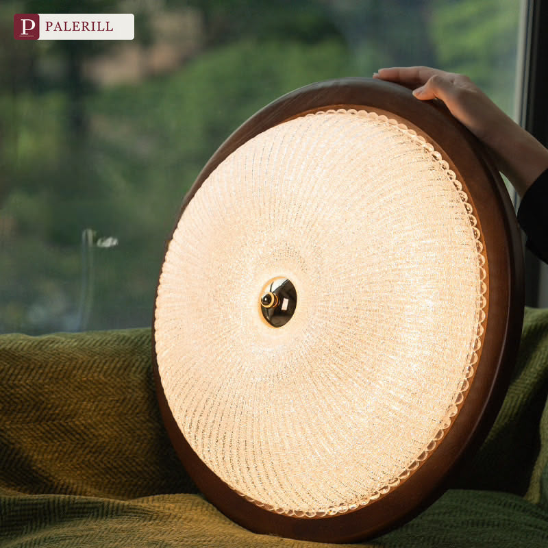 PALERILL | Mid-Century Solid Wood Eye-Care Ceiling Light