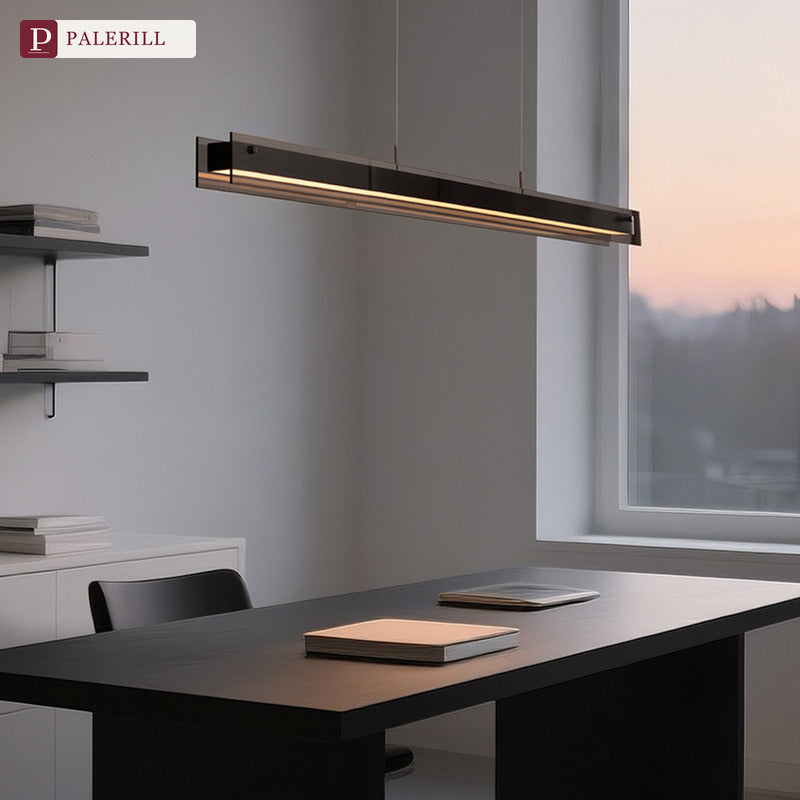 PALERILL | Smart Linear Glass Dining Pendant Light