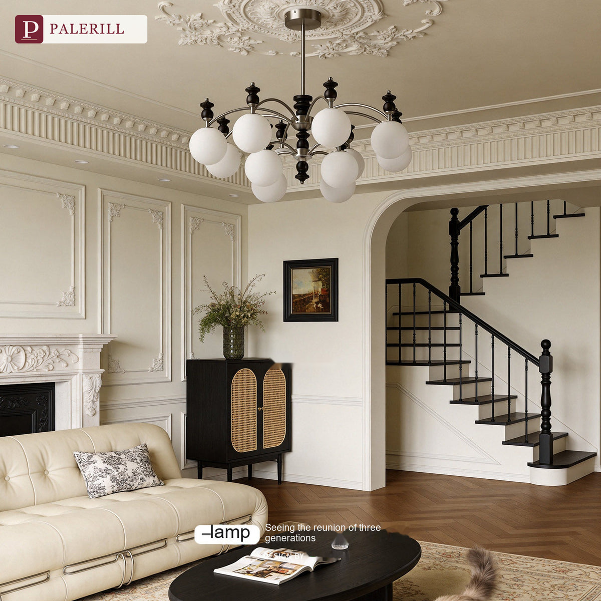 PALERILL | French Vintage Magic-Bean Chandelier