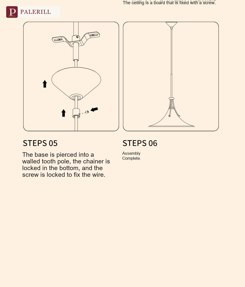 PALERILL | Bauhaus Glass Magnolia Art Pendant Light