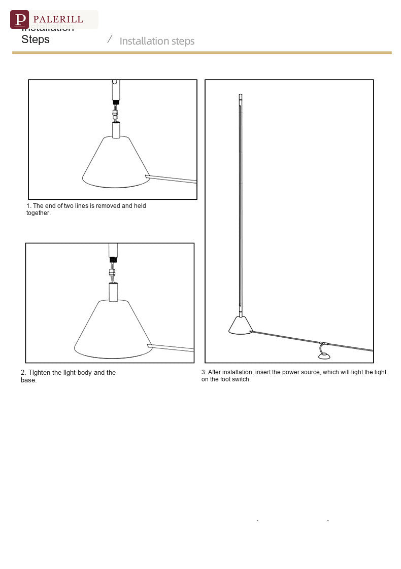 PALERILL | Smart Minimalist LED Floor Lamp