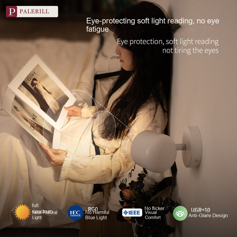 PALERILL | Full-Spectrum Vanity Wall Light for Bathroom & Bedside
